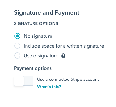 Tworzenie wycen w HubSpot - podpis i płatności